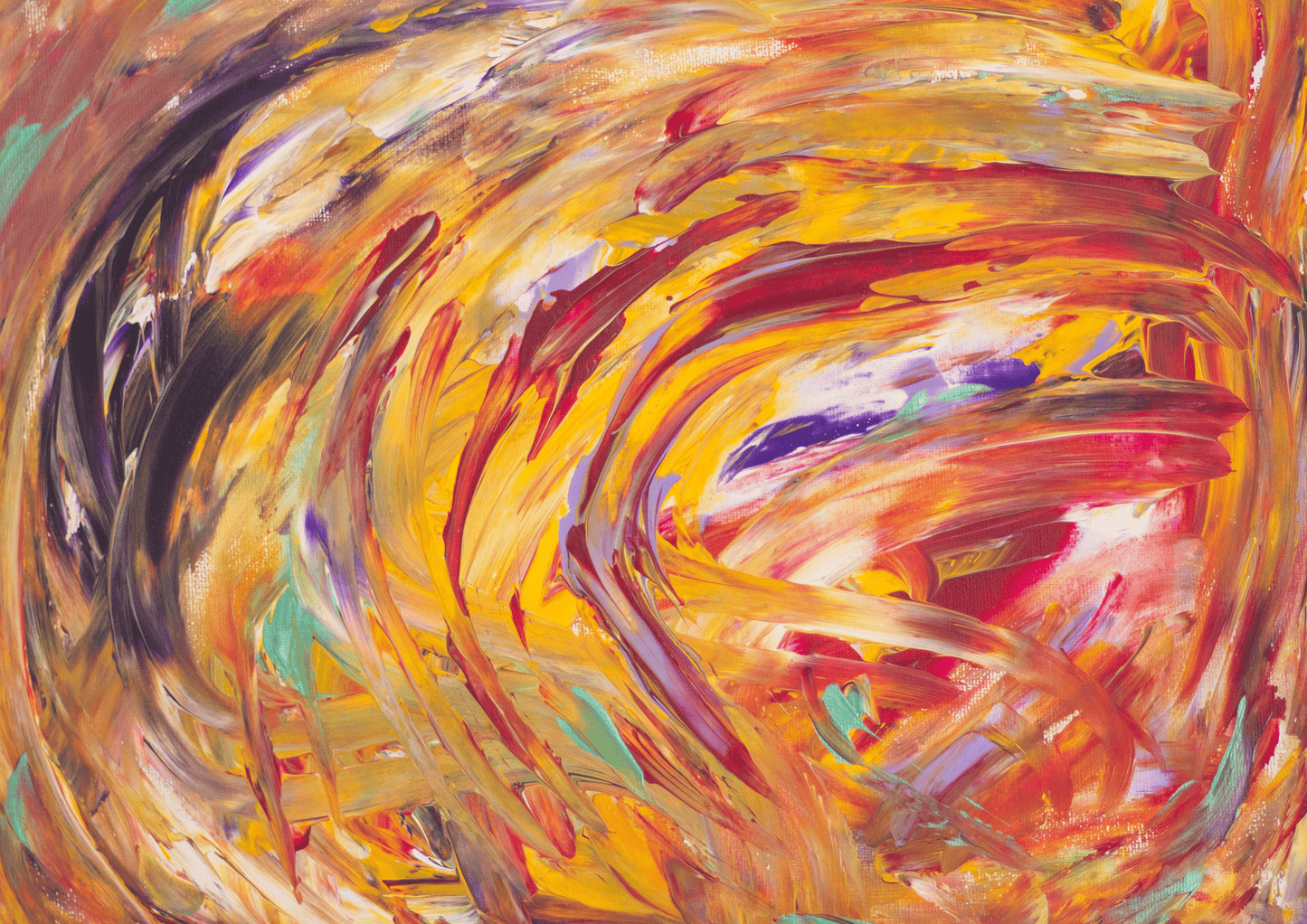 "Tanz auf dem Vulkan" - Seelenbild Originalwerk 1/1