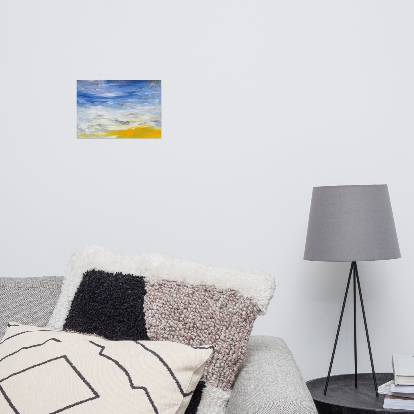 Seelenbild Posterdruck: "Straße zum Meer"