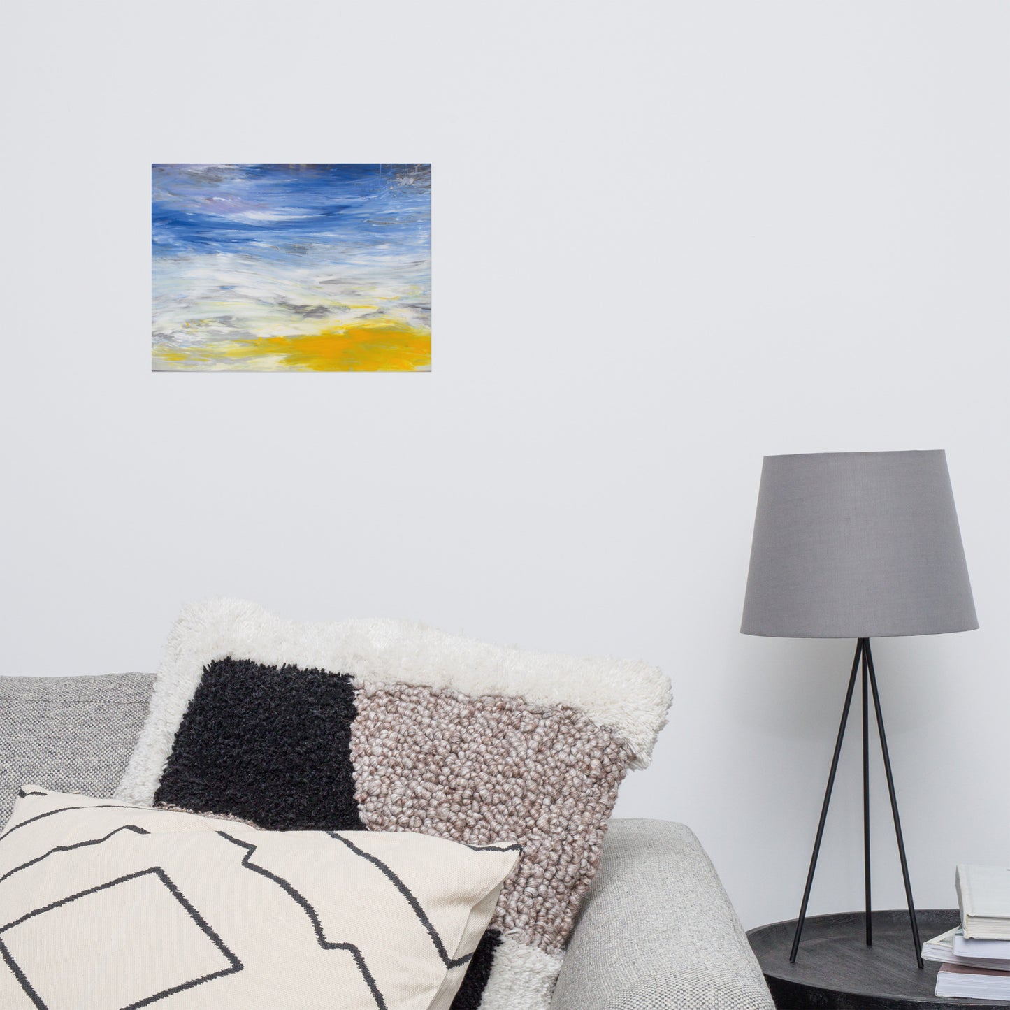 Seelenbild Posterdruck: "Straße zum Meer"