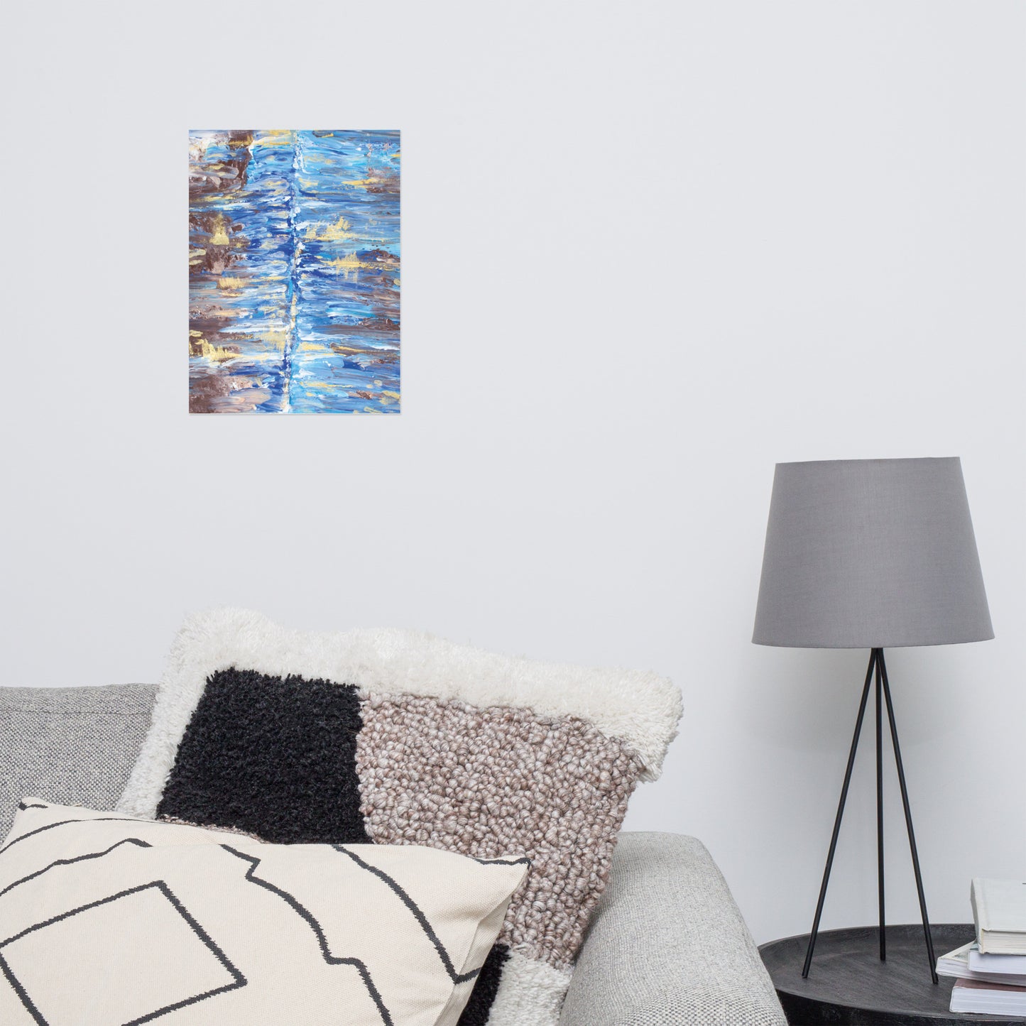 Seelenbild Posterdruck: "Fluß des Lebens"