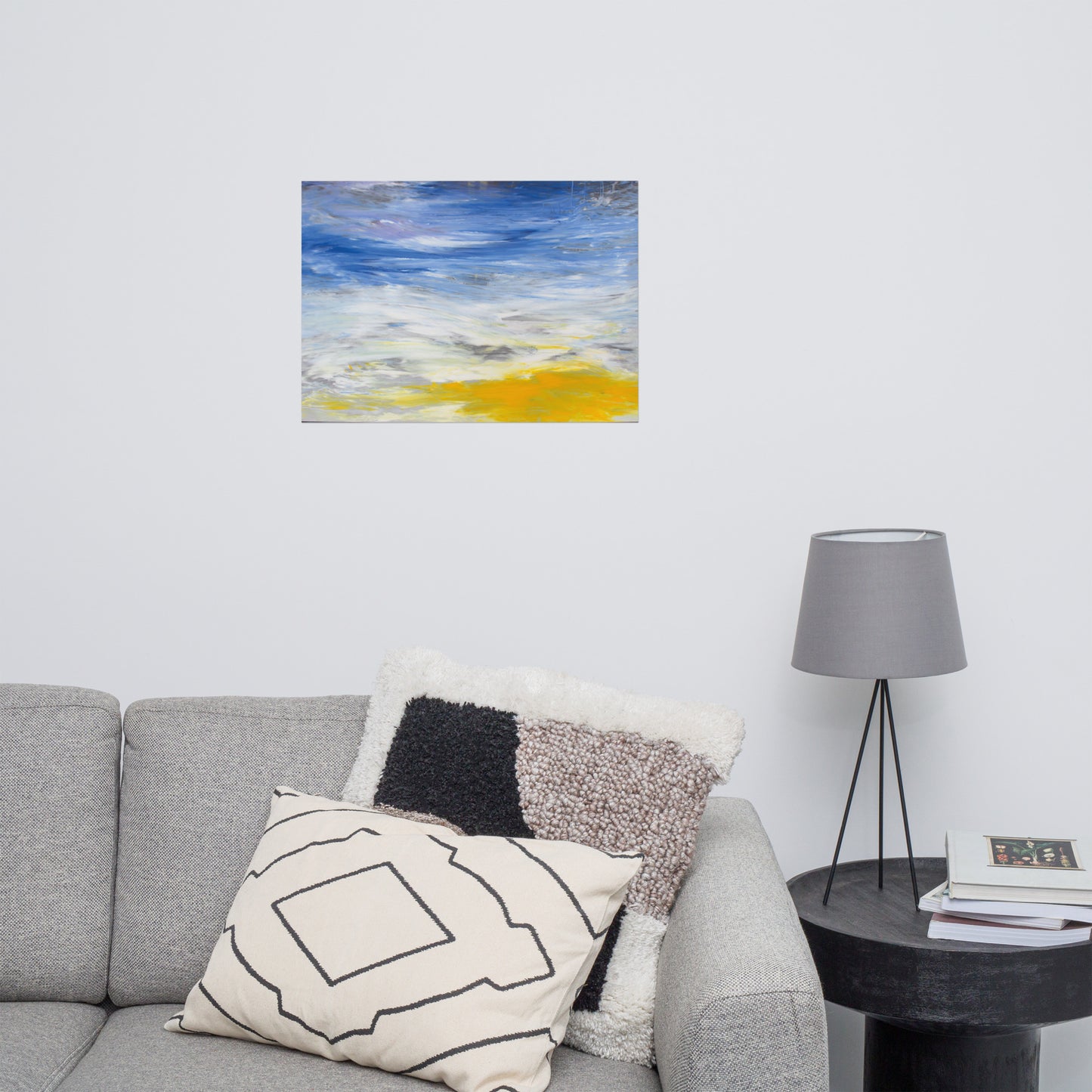 Seelenbild Posterdruck: "Straße zum Meer"