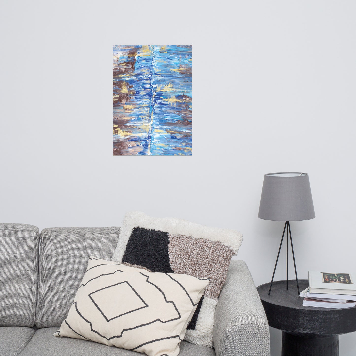 Seelenbild Posterdruck: "Fluß des Lebens"