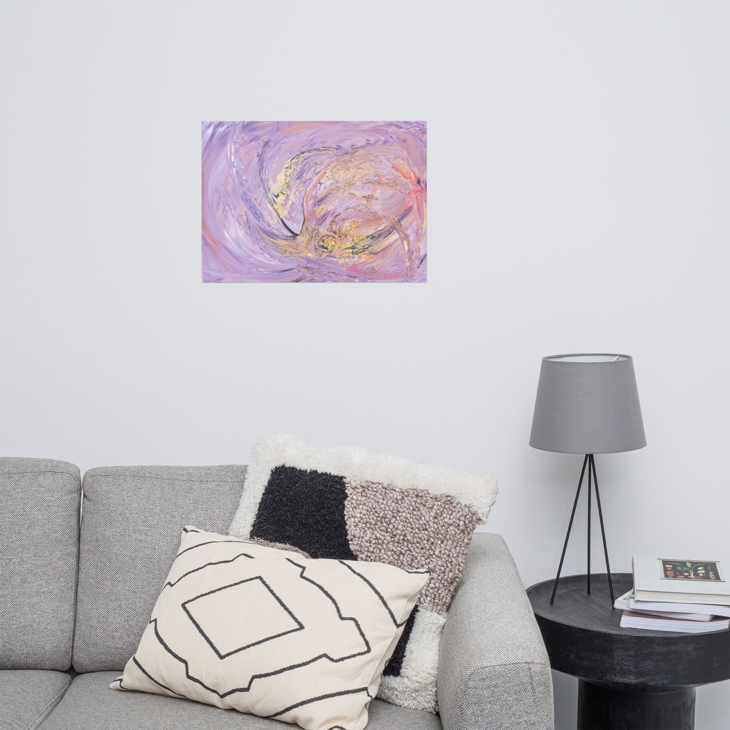 Seelenbild Posterdruck: "Spirituelle Reinigung"