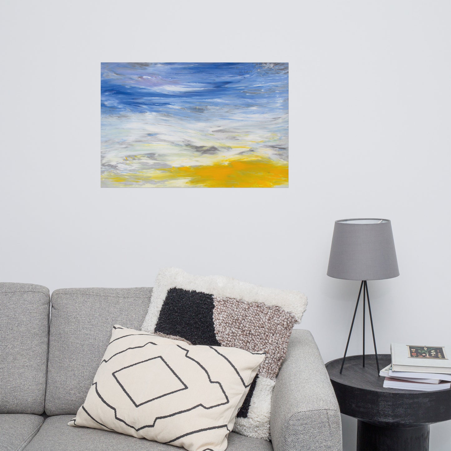 Seelenbild Posterdruck: "Straße zum Meer"