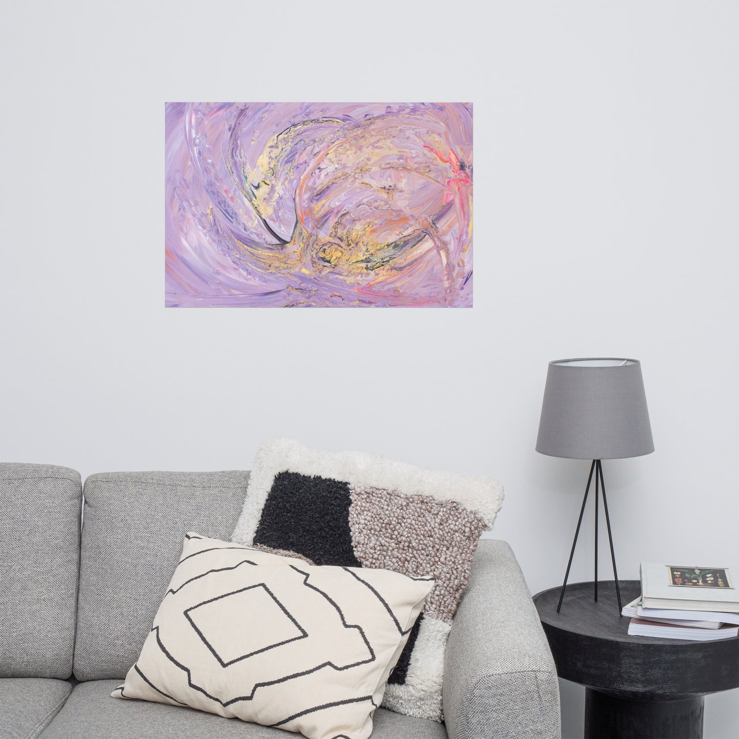 Seelenbild Posterdruck: "Spirituelle Reinigung"