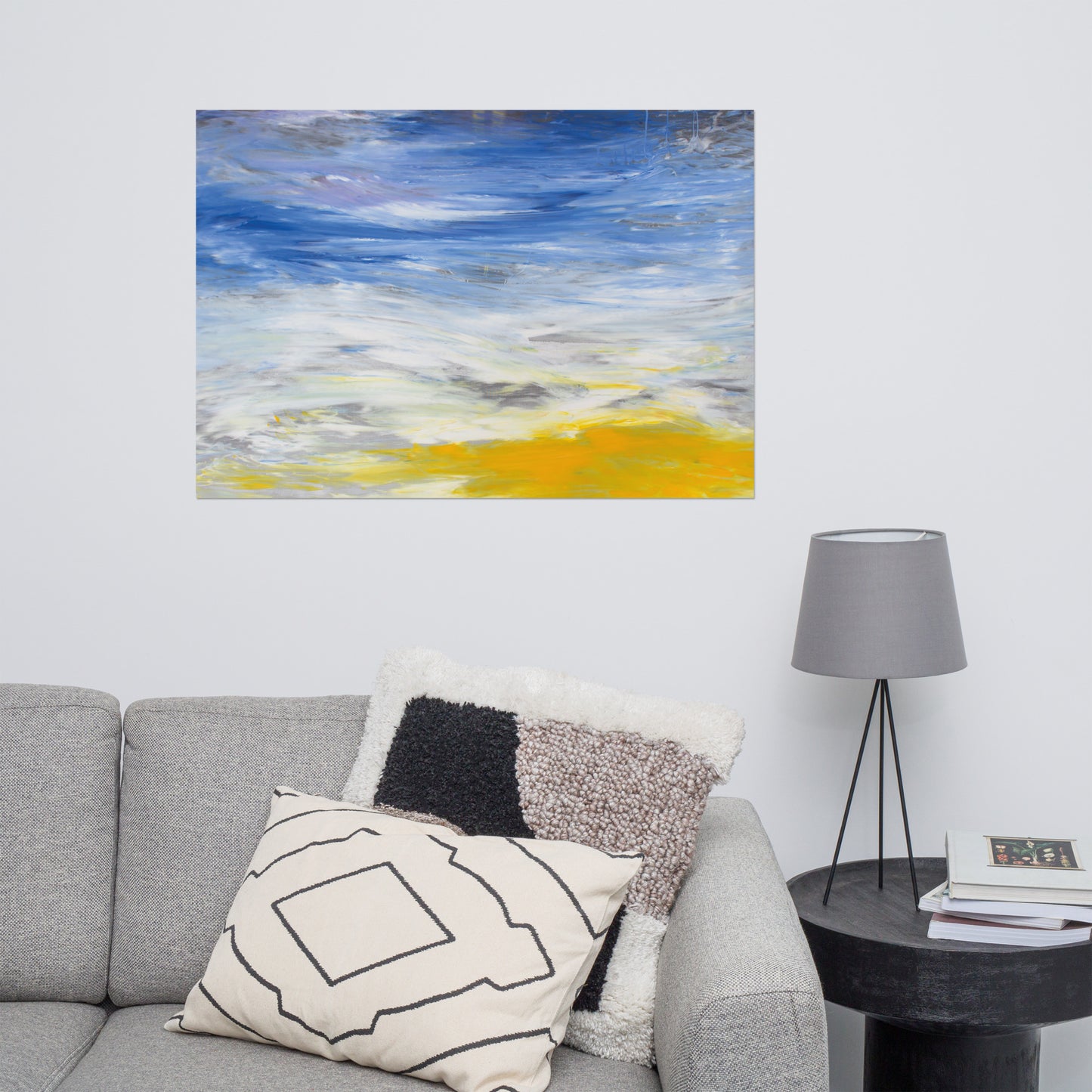 Seelenbild Posterdruck: "Straße zum Meer"
