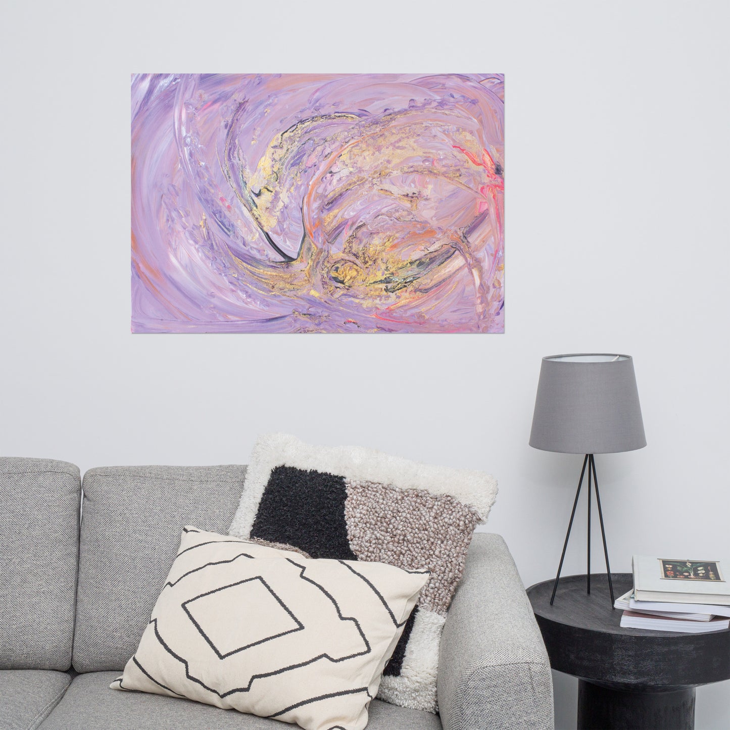 Seelenbild Posterdruck: "Spirituelle Reinigung"