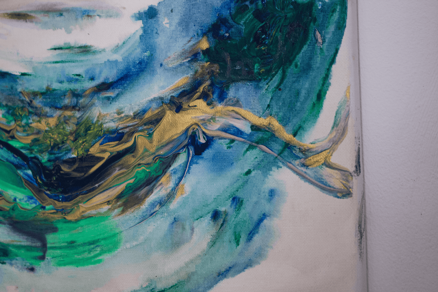 "Drachenschwanz" - Seelenbild Originalwerk 1/1