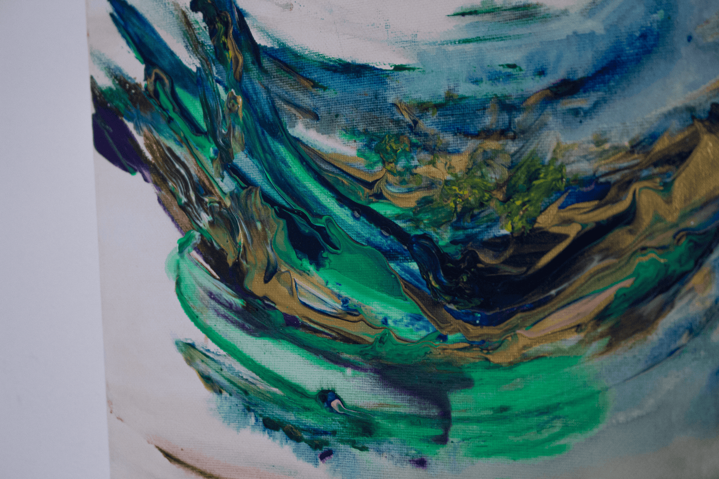 "Drachenschwanz" - Seelenbild Originalwerk 1/1