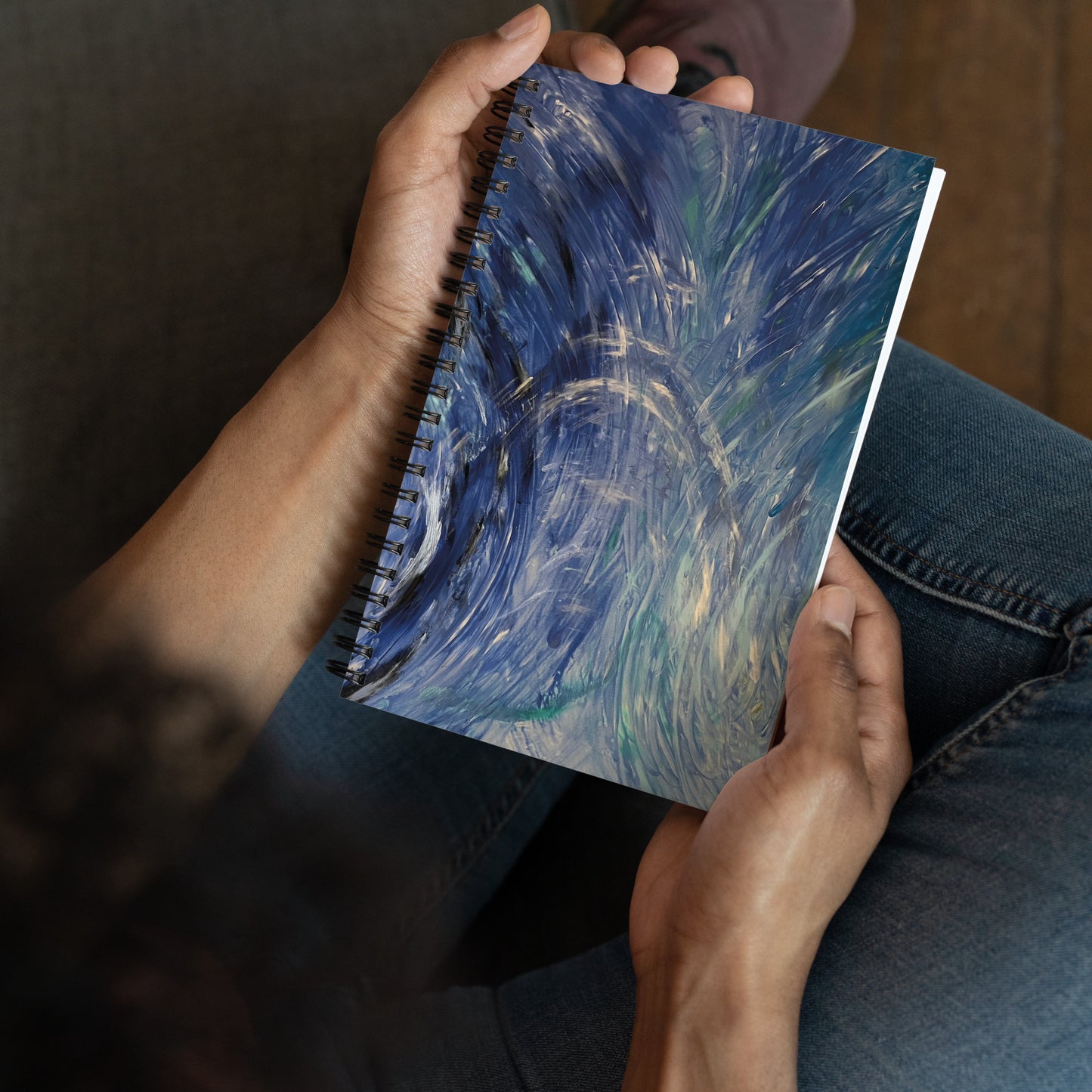 Notizbuch: "Delfintanz im Himmel"