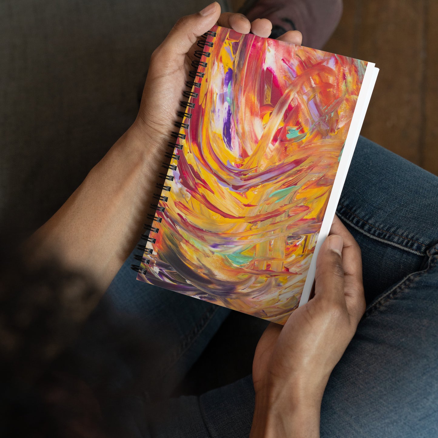 Notizbuch: "Tanz auf dem Vulkan"