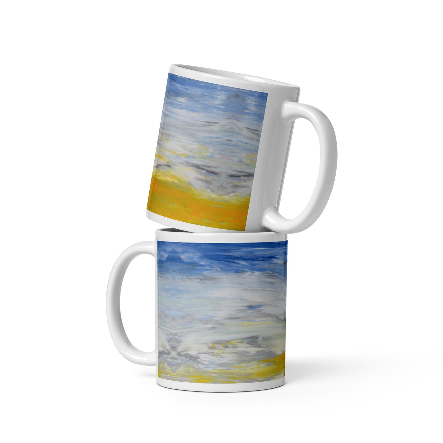 Seelenbild Tasse: "Straße zum Meer"