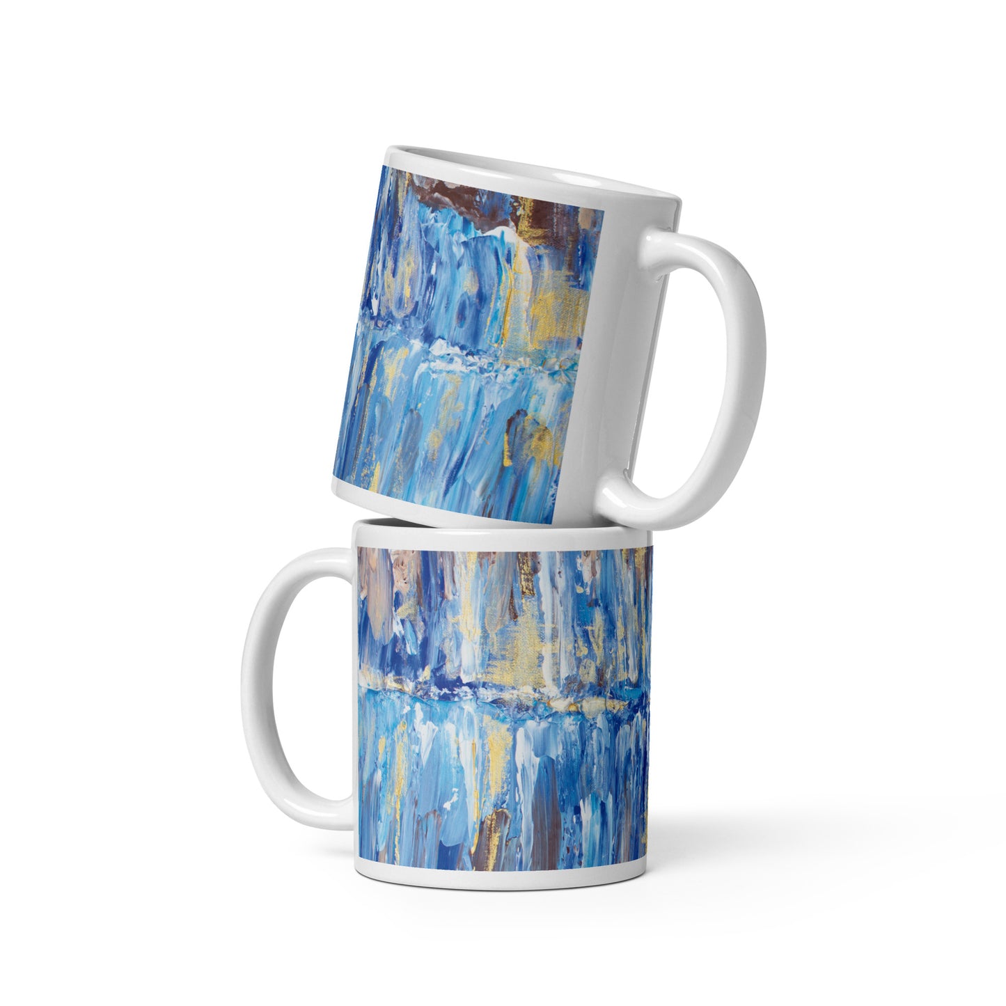 Seelenbild Tasse: "Fluß des Lebens"