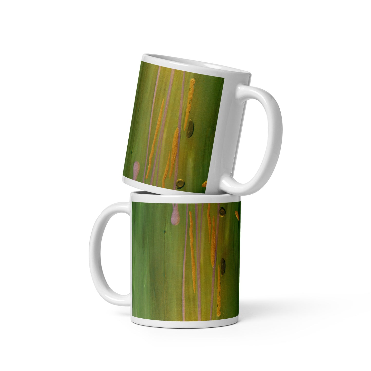 Seelenbild Tasse: "Chakren Quartett 1/4"