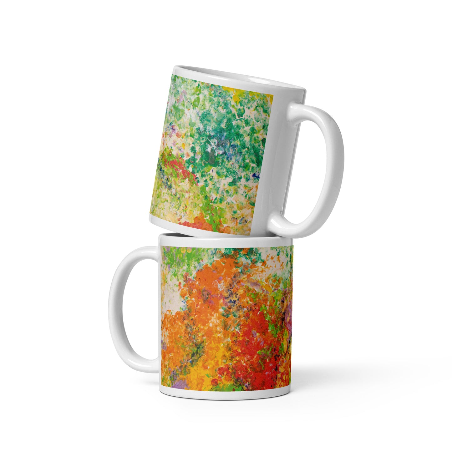 Seelenbild Tasse: "Konfetti im Kopf"