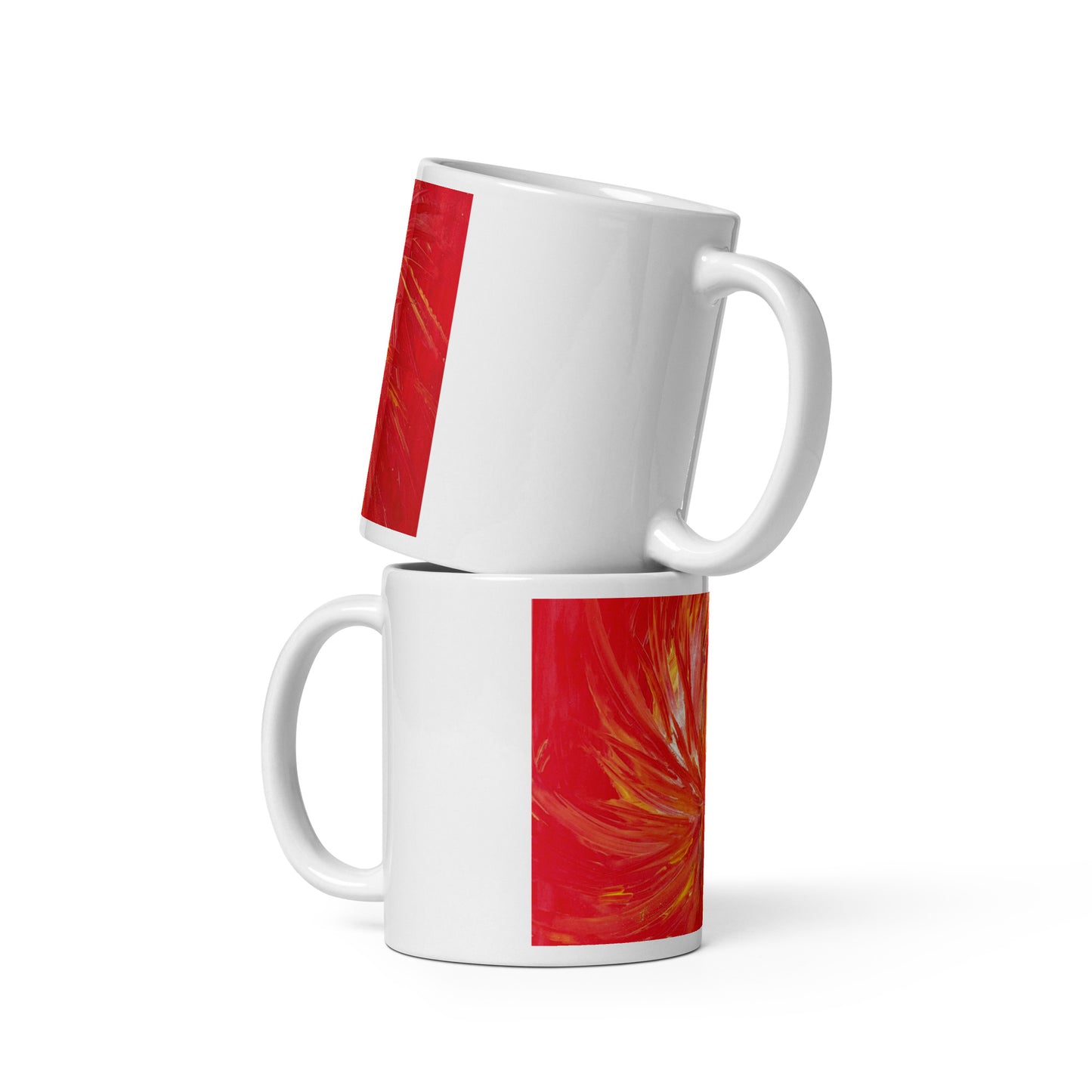 Seelenbild Tasse: "Wirbelwind der Energie"