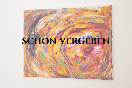 "Tanz auf dem Vulkan" - Seelenbild Originalwerk 1/1