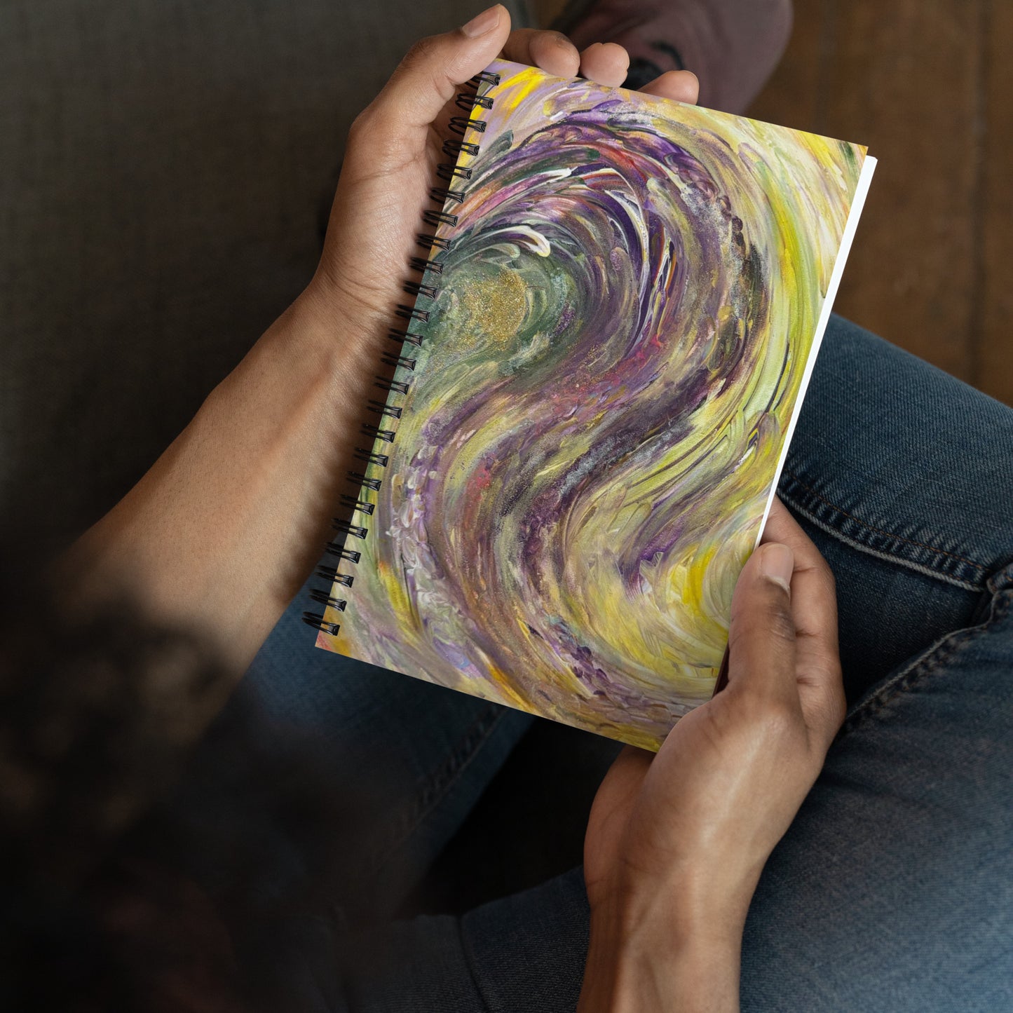 Notizbuch: "Vertrau Dir"