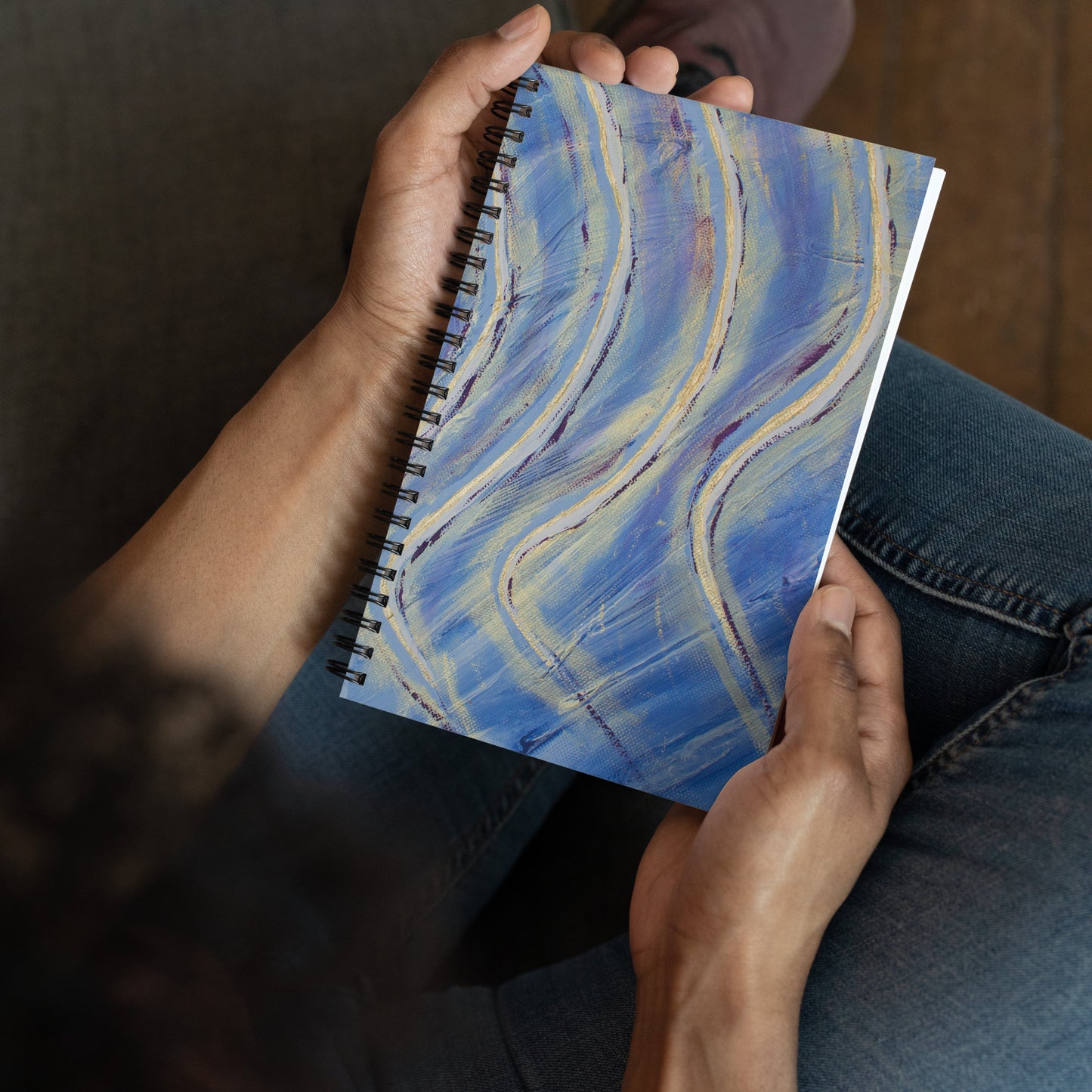 Notizbuch: "Frequenz der Liebe"